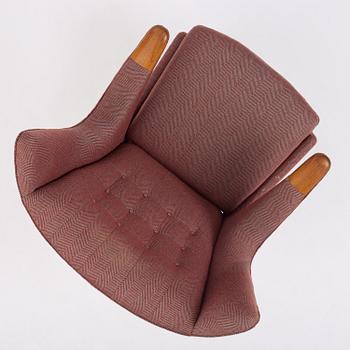 Hans J. Wegner, fåtölj, "Bamse", AP-stolen, Danmark, 1950-60-tal.