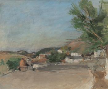 Hugo Zuhr, oil on canvas, signed.