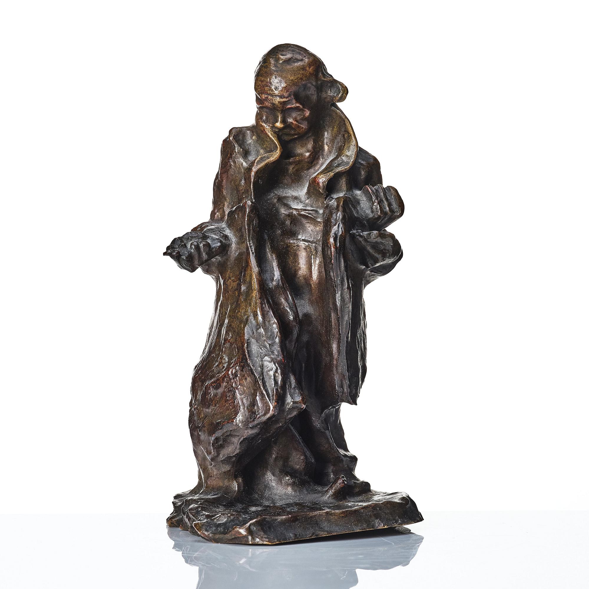 Carl Milles, The colporteur/La presse.