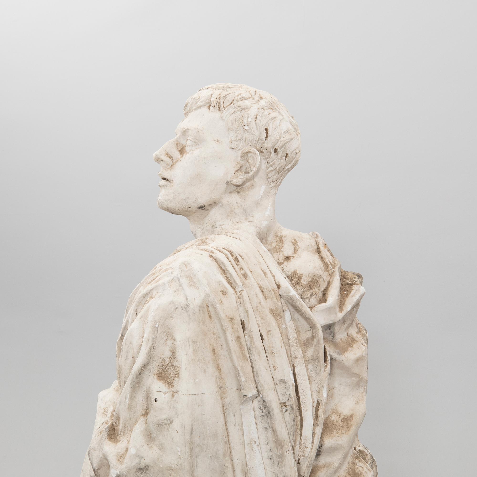 Nils Möllerberg, Sculpture group model for parts of the "Dexippos group" 1932.