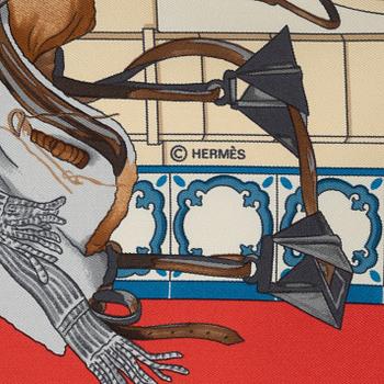 Hermès, scarf, "Real Escuela Andaluza Del Arte Ecuestre".