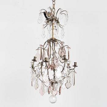 A chandelier, Baroque style, 20th century.