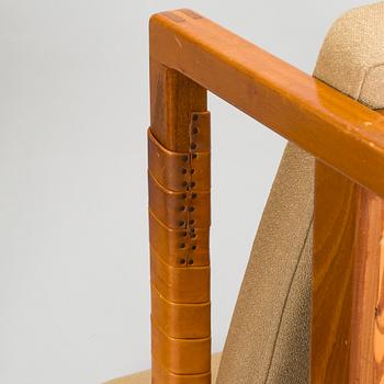 Carl Gustaf Hiort af Ornäs, a pair of late 1950s 'Rialto' open armchairs, Puunveisto Oy - Träsnideri Ab, Finland.