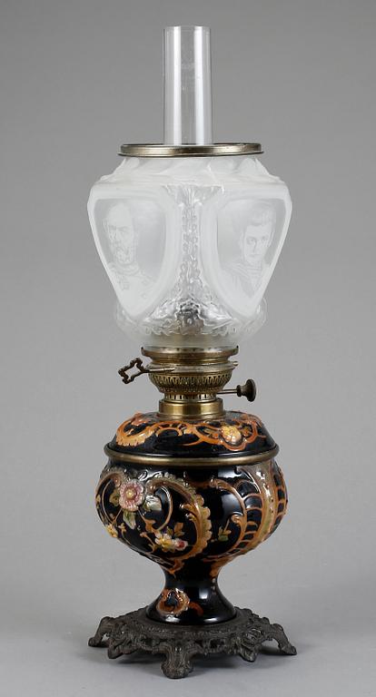 BORDSFOTOGENLAMPA, 1800-talet slut.