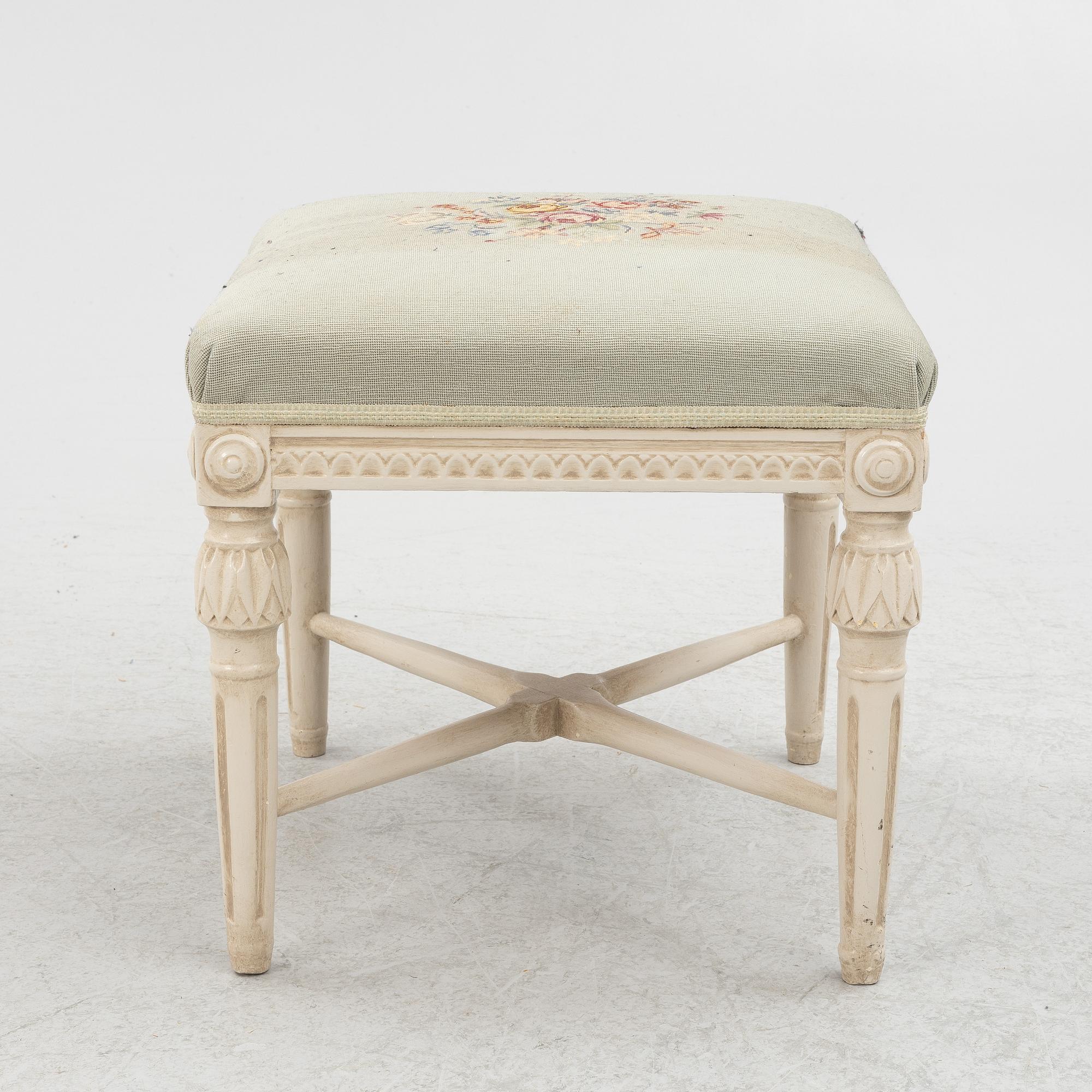 Taburett, gustaviansk, 1700-talets slut.