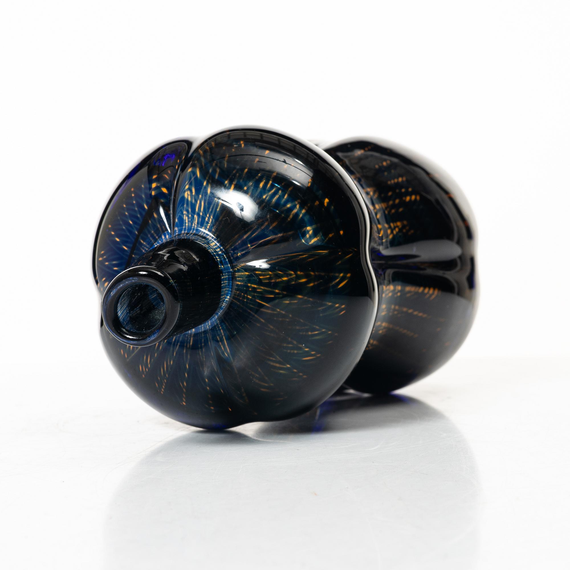 Edward Hald, vas, glas, slipgraal, Orrefors 1973.