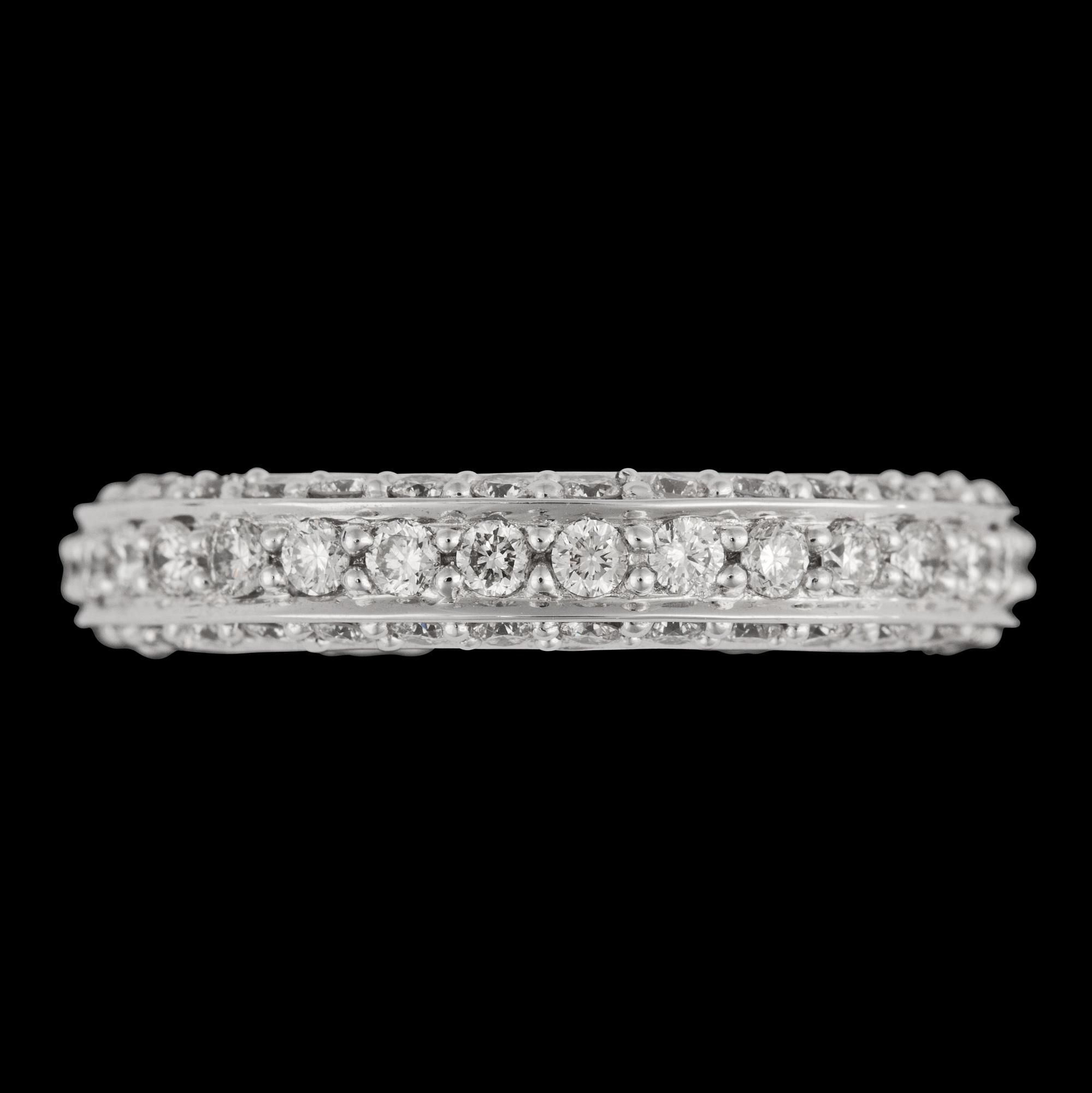 RING, briljantslipade diamanter, tot. 1.68 ct.