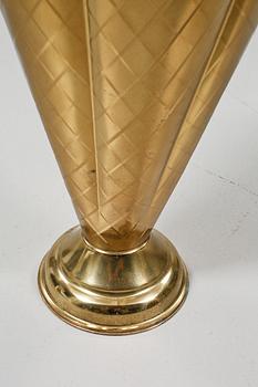 PARAPLYSTÄLL, mässing, 1900-talets andra hälft.