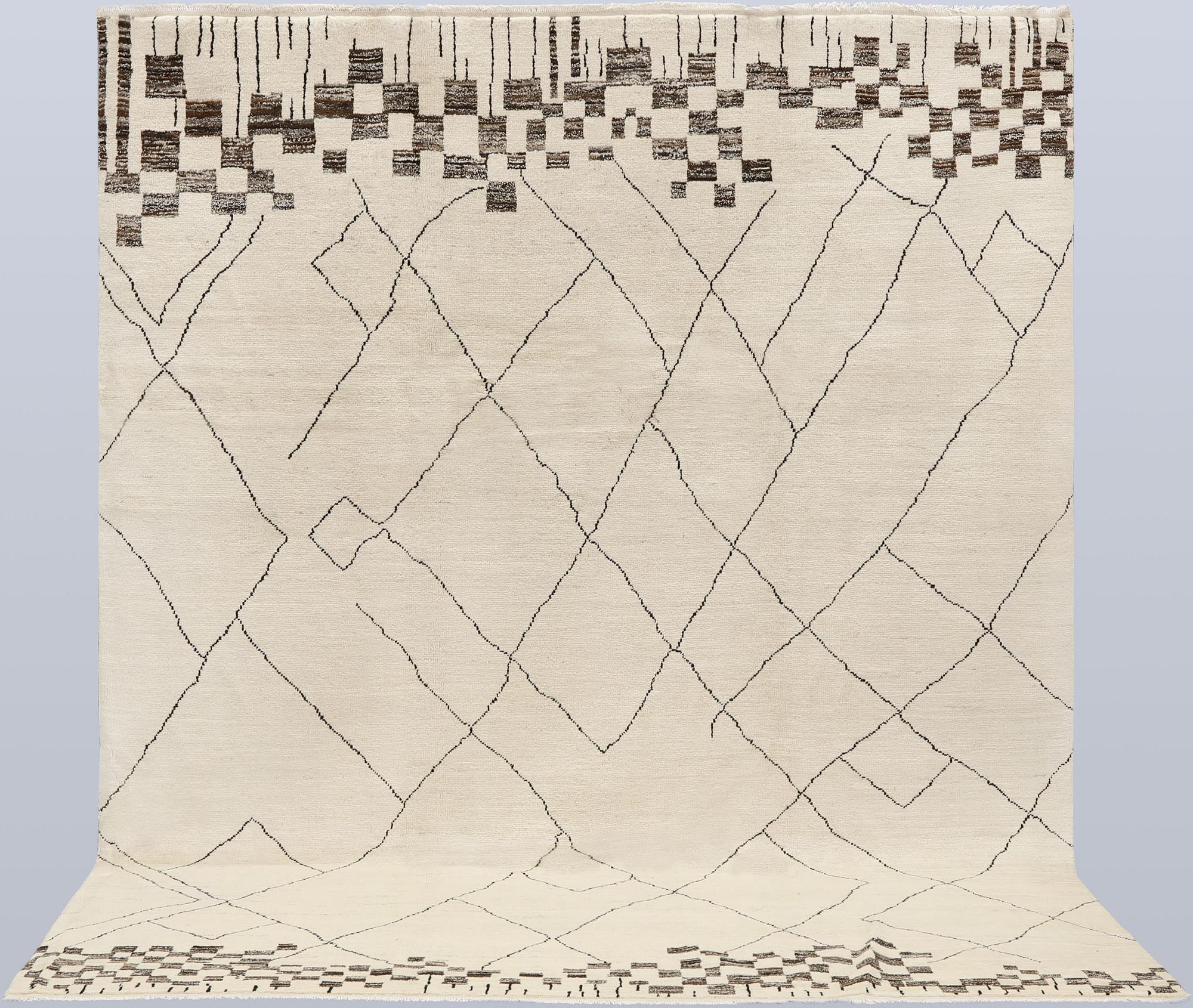 A Moroccan carpet, approx. 303 x 202 cm.