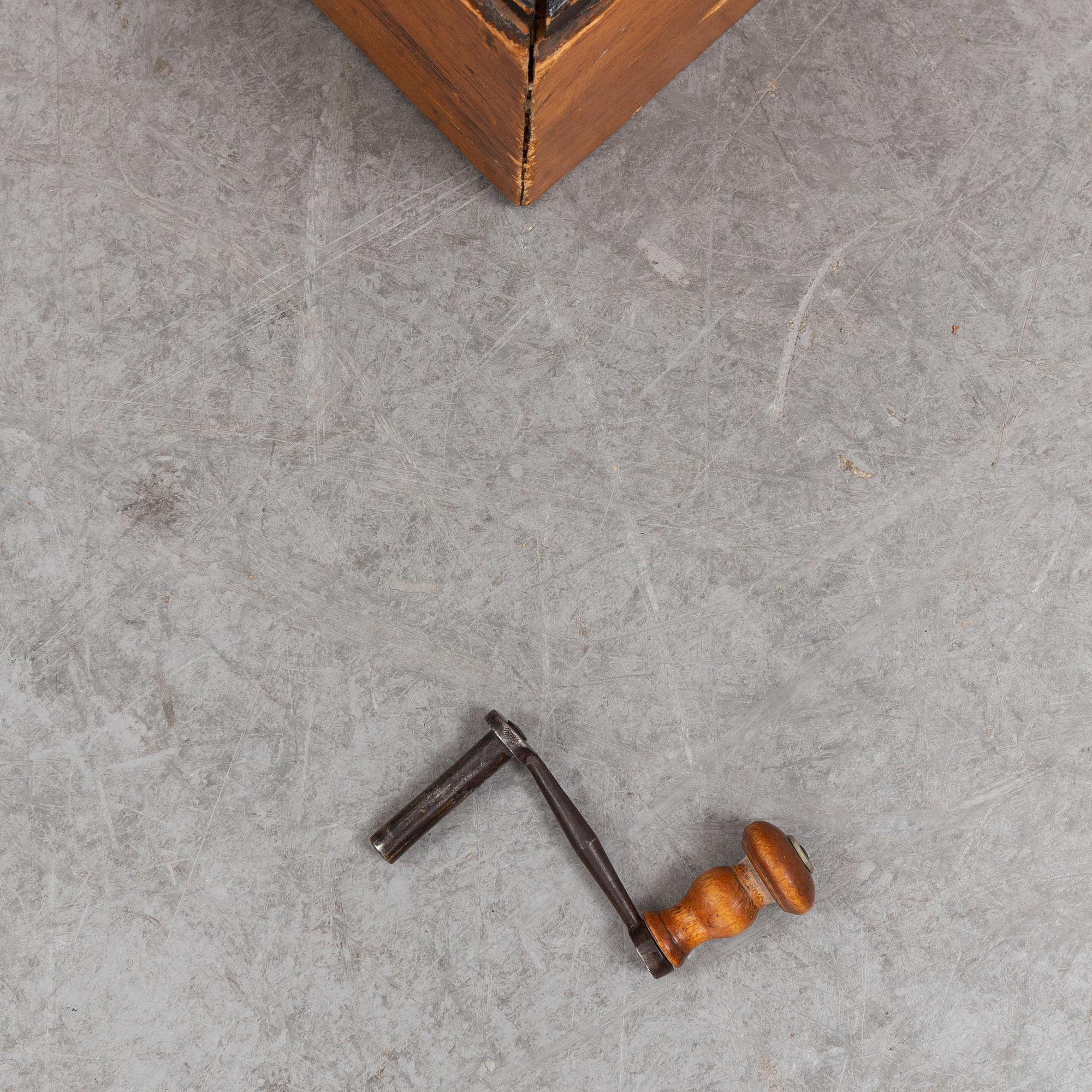 A 19th Century long case clock by Mandelgren Carlshamn.