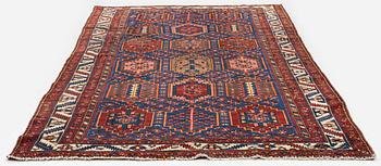 A semi-antique Baba Haydar carpet, Chahar Mahal and Bakhtiari region, West Persia, c. 297 x 156 cm.