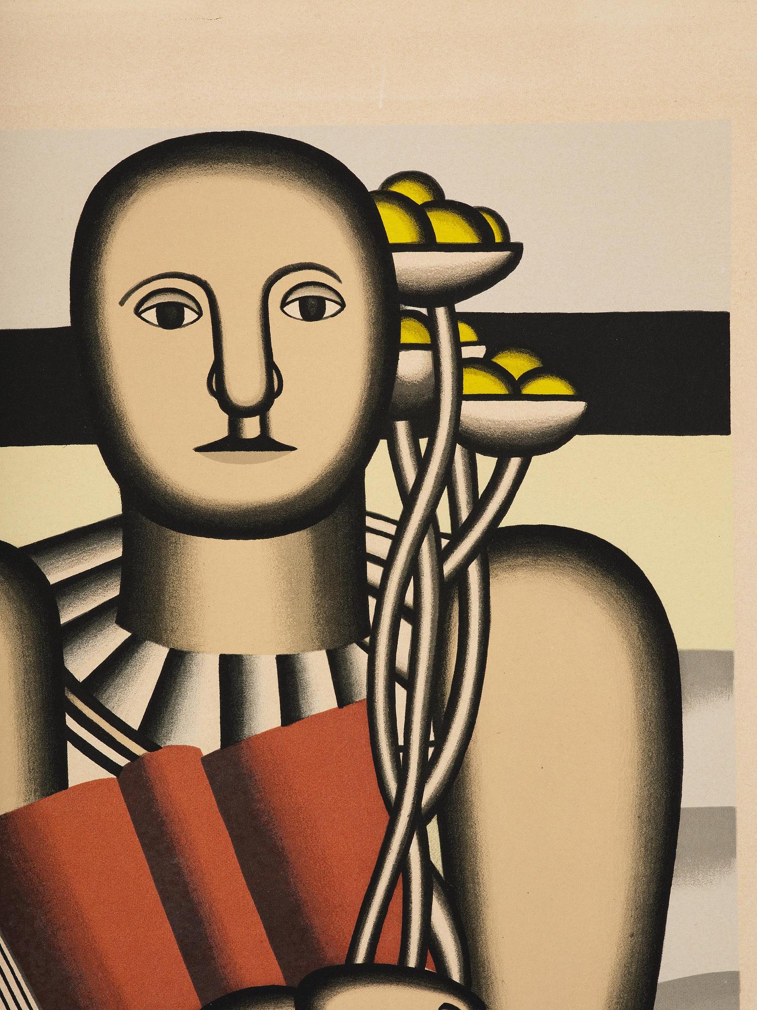 Fernand Léger, after, "La lecture".