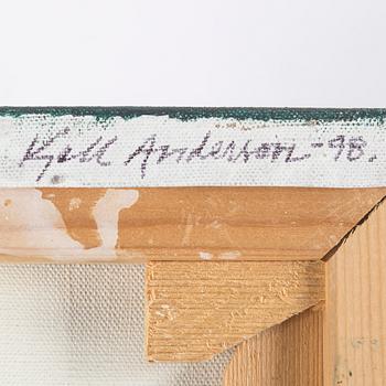 KJELL ANDERSSON, oil on canvas, signed and dated -98 verso.