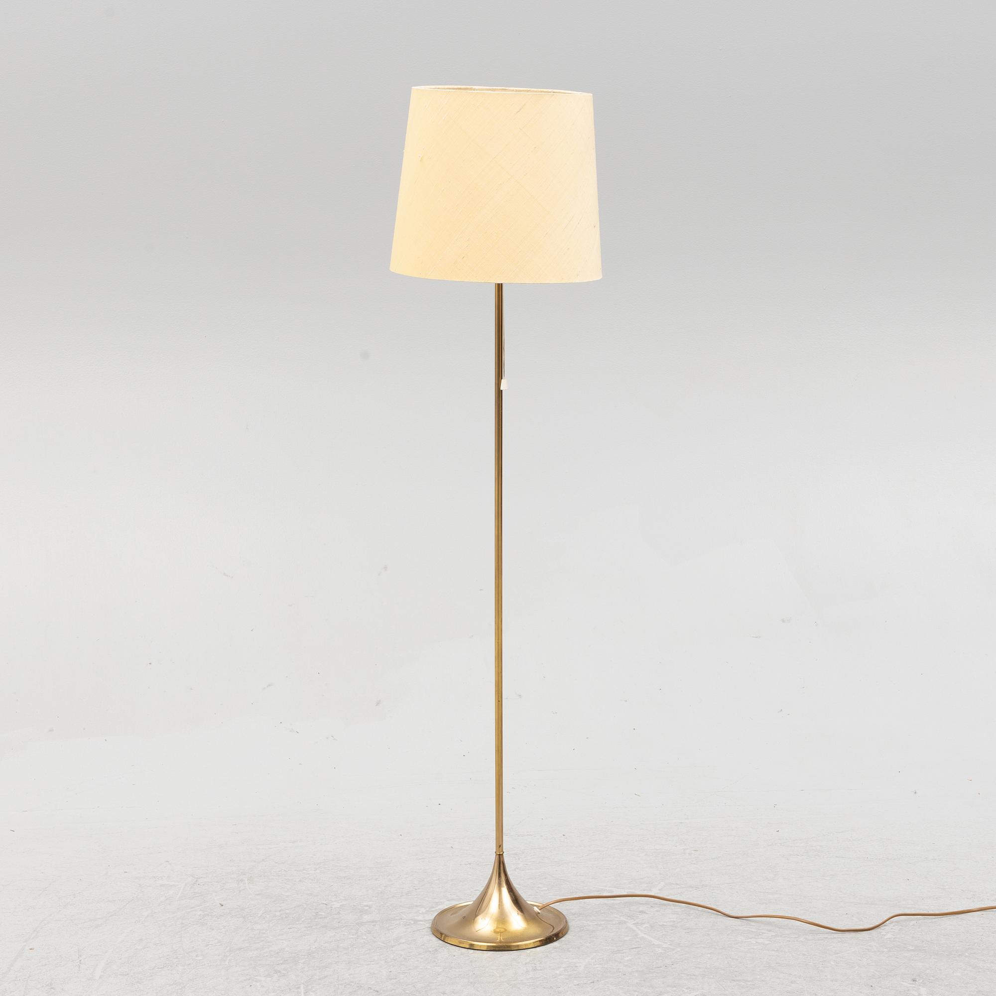 Floor lamp, Bergboms, "G-24", second half of the 20th century.