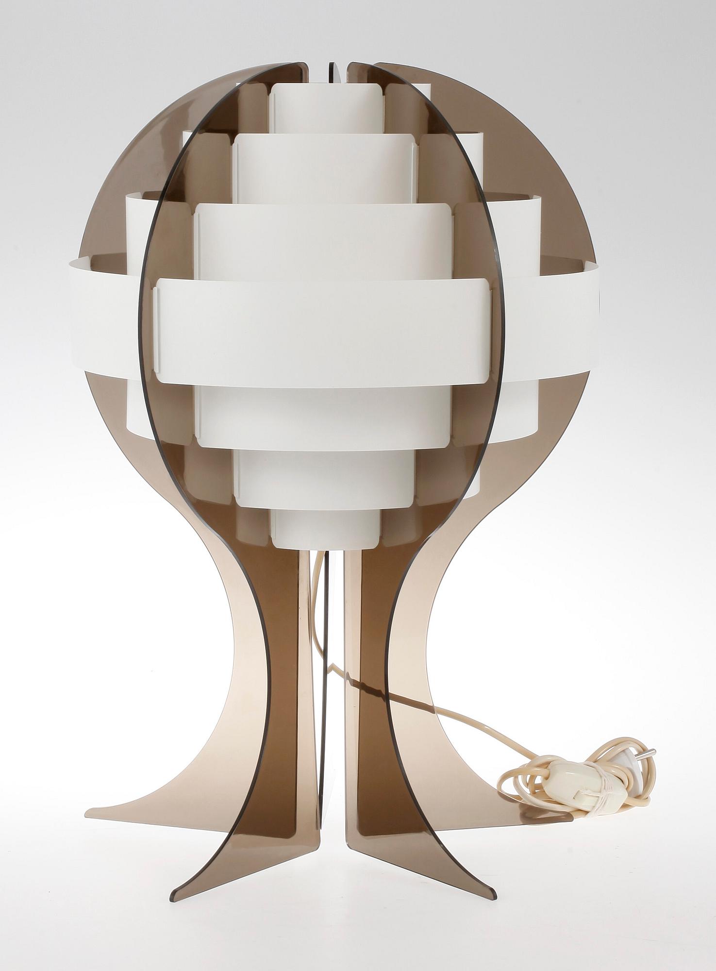 BORDSLAMPA, troligen Italien, 1960/70-tal.