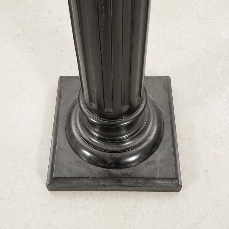 Pedestal circa 1900.