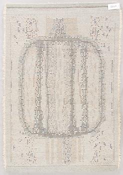 Marjukka Rautavirta, rya, modell för Laura Korpikaivo-Tamminen. Ca 155 x 100 cm.