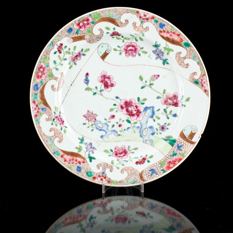 FAT, porslin,Qing dynastin, Qianlong (1736-95).