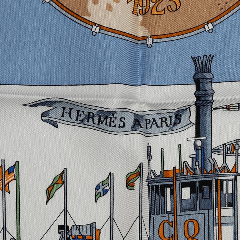 Hermès, scarf, "New Orleans Creole Jazz".