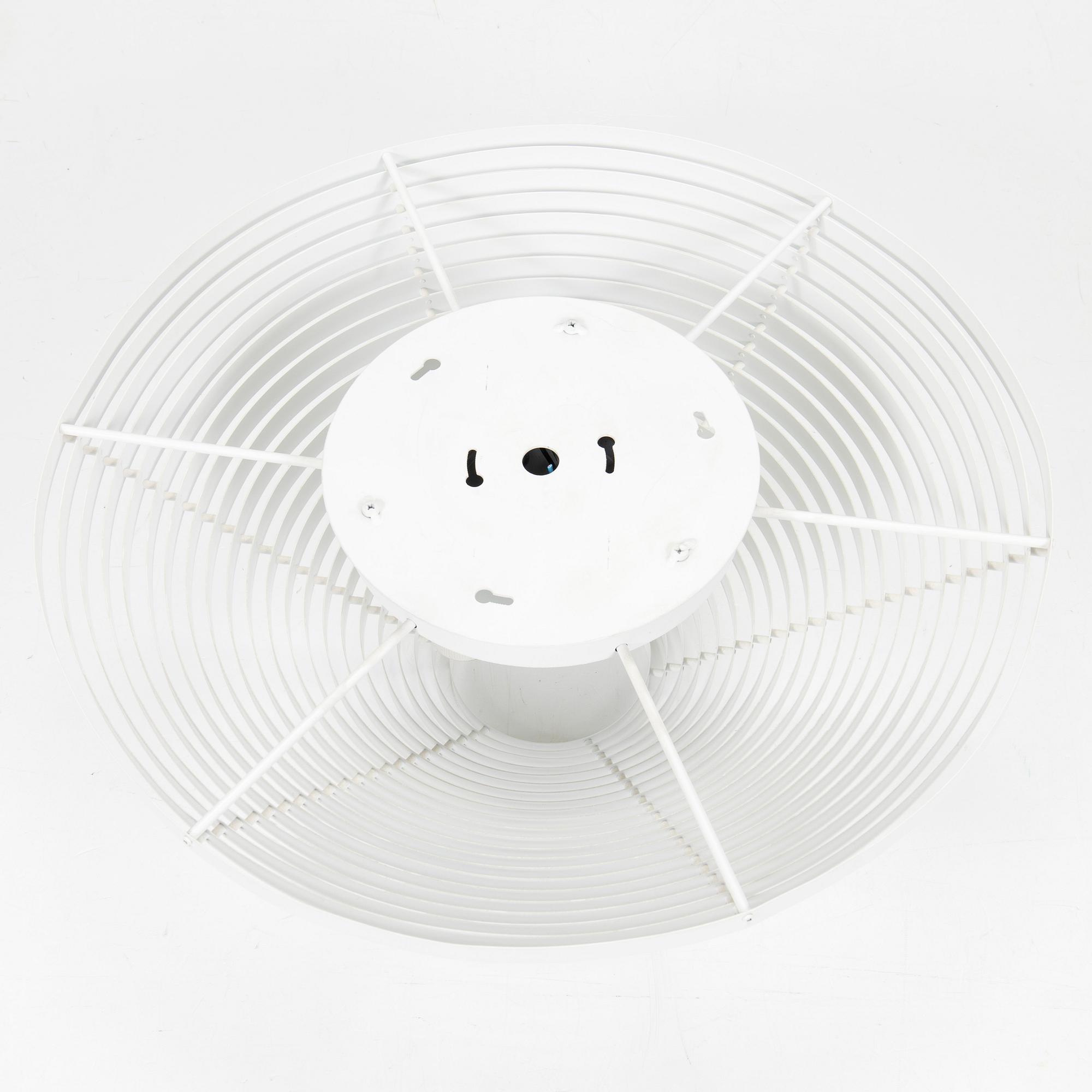 Alvar Aalto, taklampa, modell A622A, tillverkare Valaisinpaja Oy, 1900-talets slut.