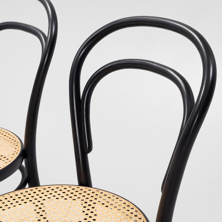 Six model 14 chairs, Ton, 21st century.