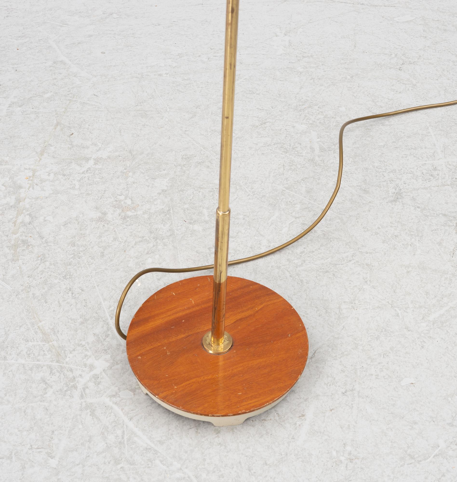 Bertil Brisborg, a floor lamp, model Triva "531-011", Nordiska Kompaniet, 1950s.