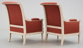 BERGERER, ett par, Directoire stil, tidigt 1900-tal.
