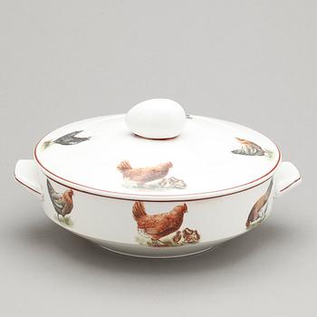 TERRIN för PÅSK, Gefle, 1920-tal, märkt undertill.