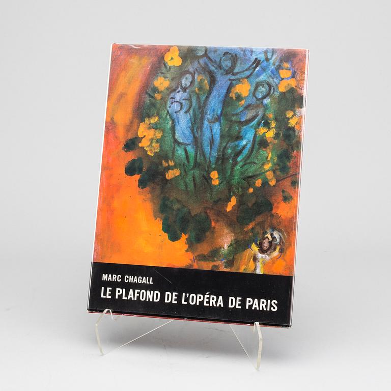 "Le plafond de l`Opera de Paris", Marc Chagall, André Sauret Monte Carlo 1965.