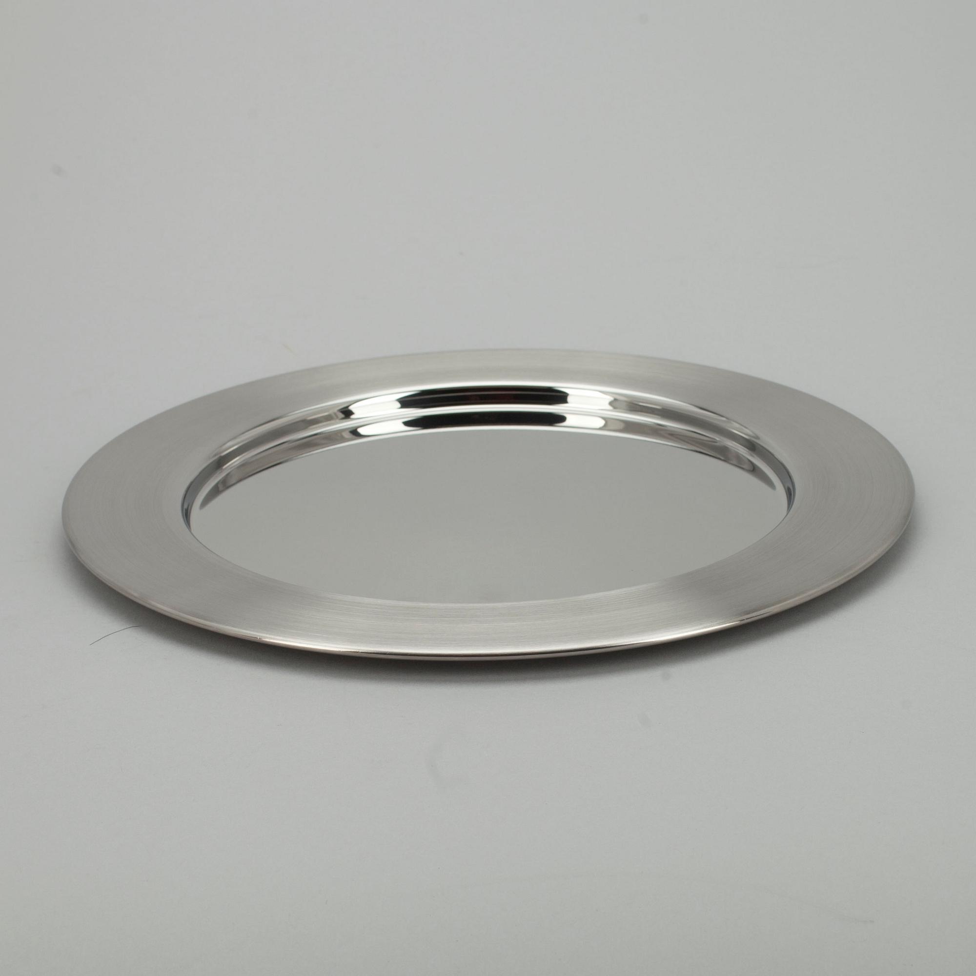 SERVERINGSFAT, 3 st, "Sarpaneva Steel", stål, design Timo Sarpaneva, Iittala, formgiven 1971.