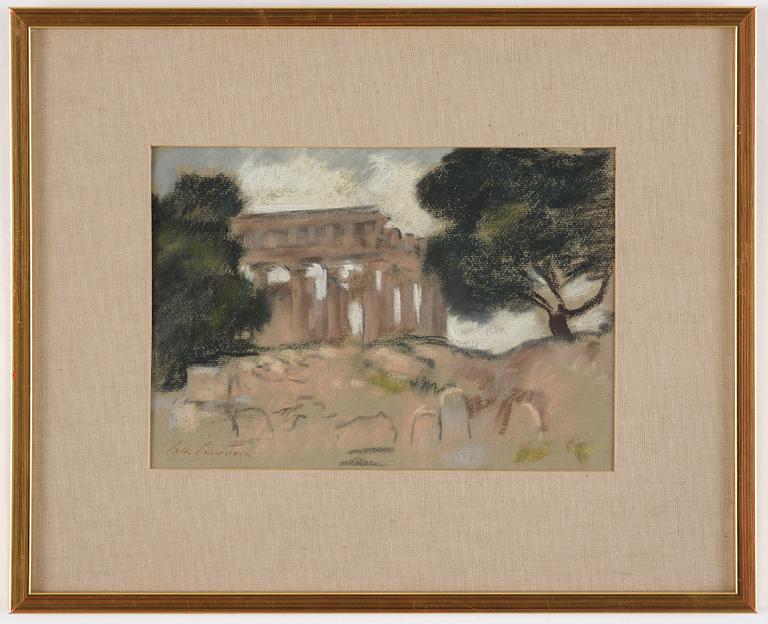 Lotte Laserstein, Vid Forum Romanum.
