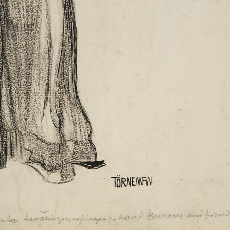 Axel Törneman,  "Den naive beväringsynglingen".