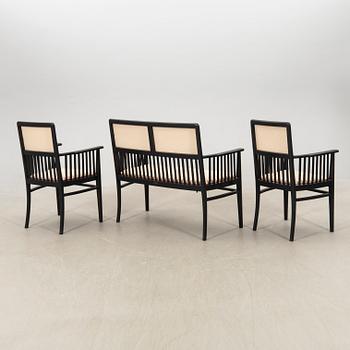 Sofa group 3 pcs Italy early 20th century.