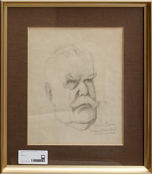 ALBERT ENGSTRÖM, blyert, 2 st, sign.