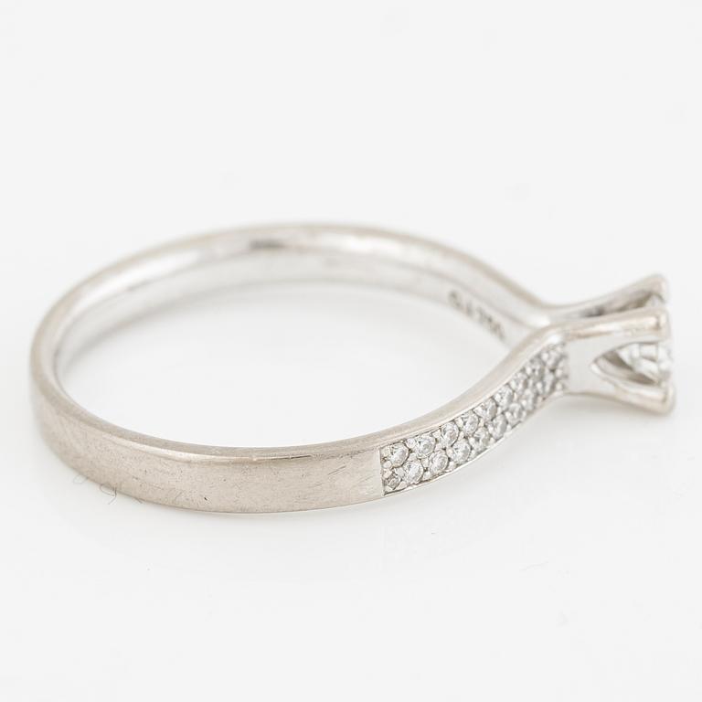 Georg Jensen, ring, "Magic", 18K white gold with brilliant-cut diamonds.