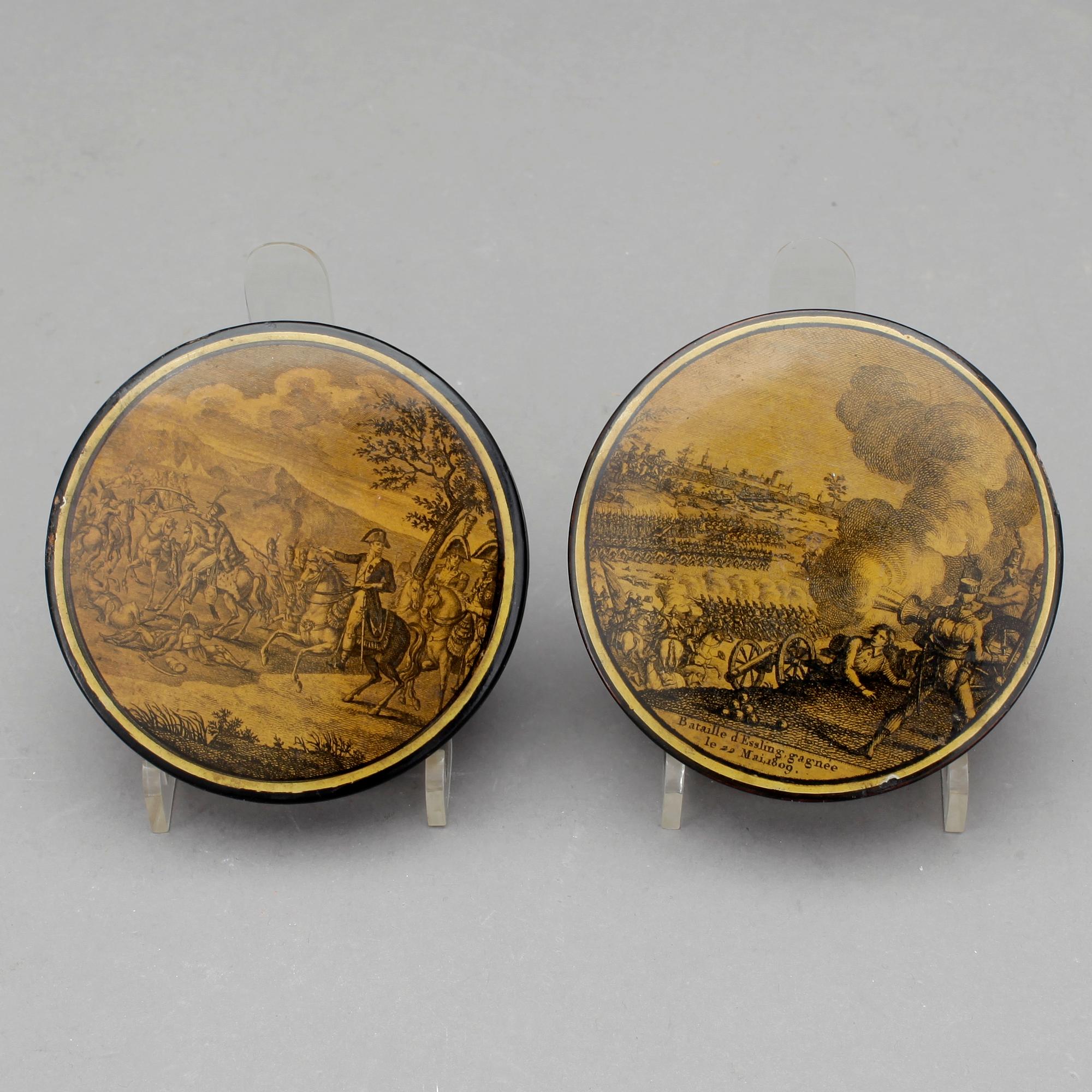 ASKAR, 2 st, sannolikt Frankrike, 1800-tal.