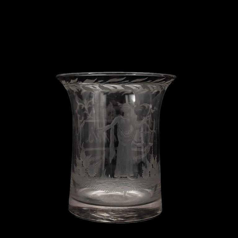 GLAS, 8 st, Sverige, omkring 1800.