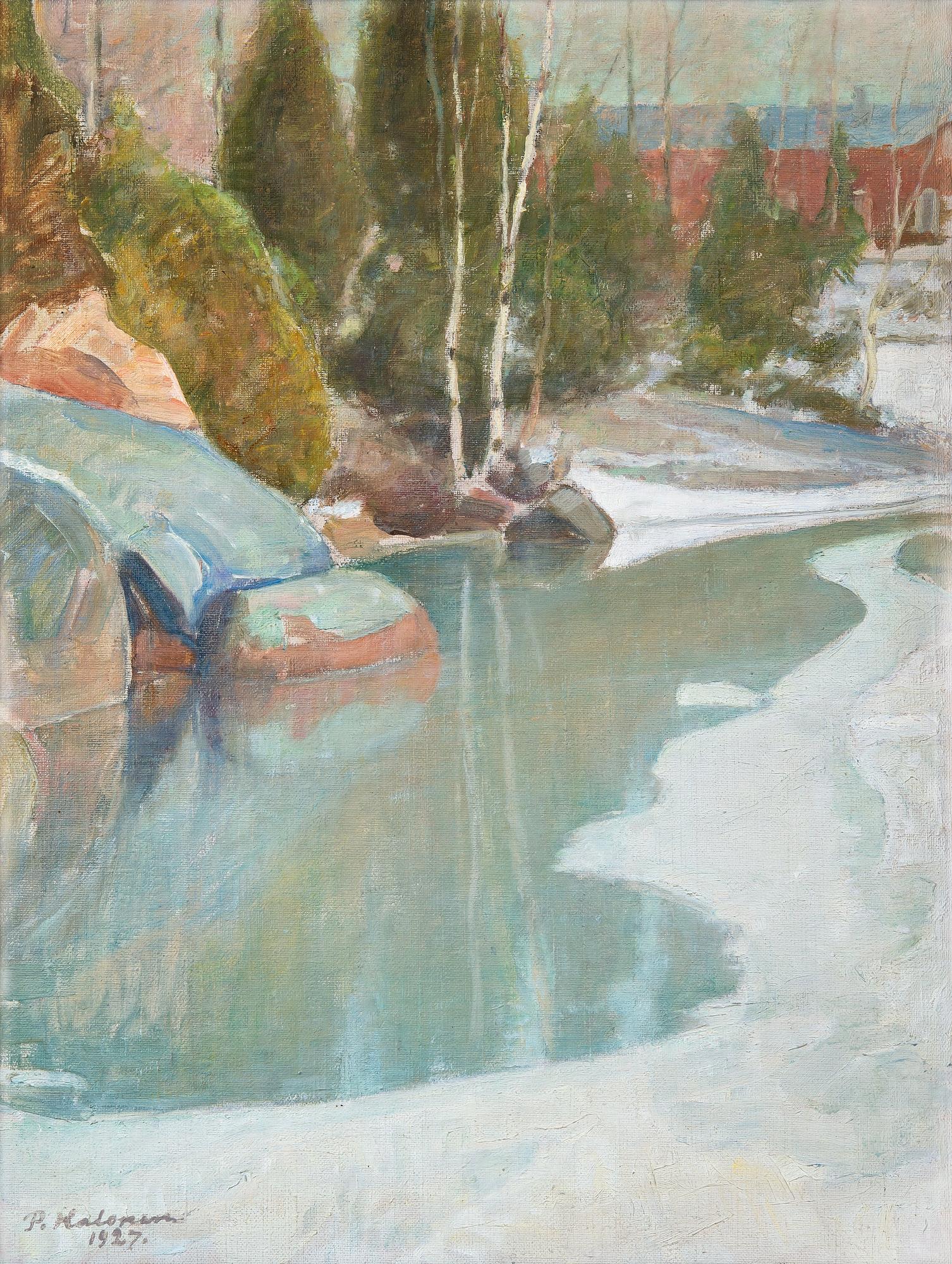 Pekka Halonen, "EARLY SPRING".