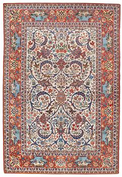 1162. SEMI-ANTIQUE ESFAHAN.
