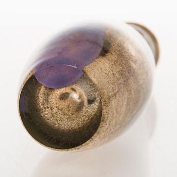 TIINA NORDSTRÖM, maljakko, signeerattu Tiina Nordström Iittala 1990.