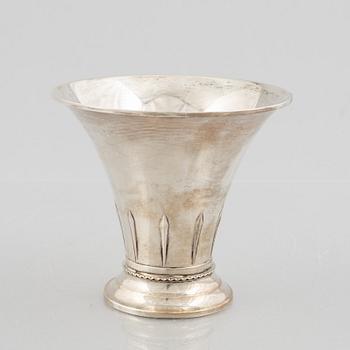 CG Hallberg, bägare, silver, Stockholm 1930.
