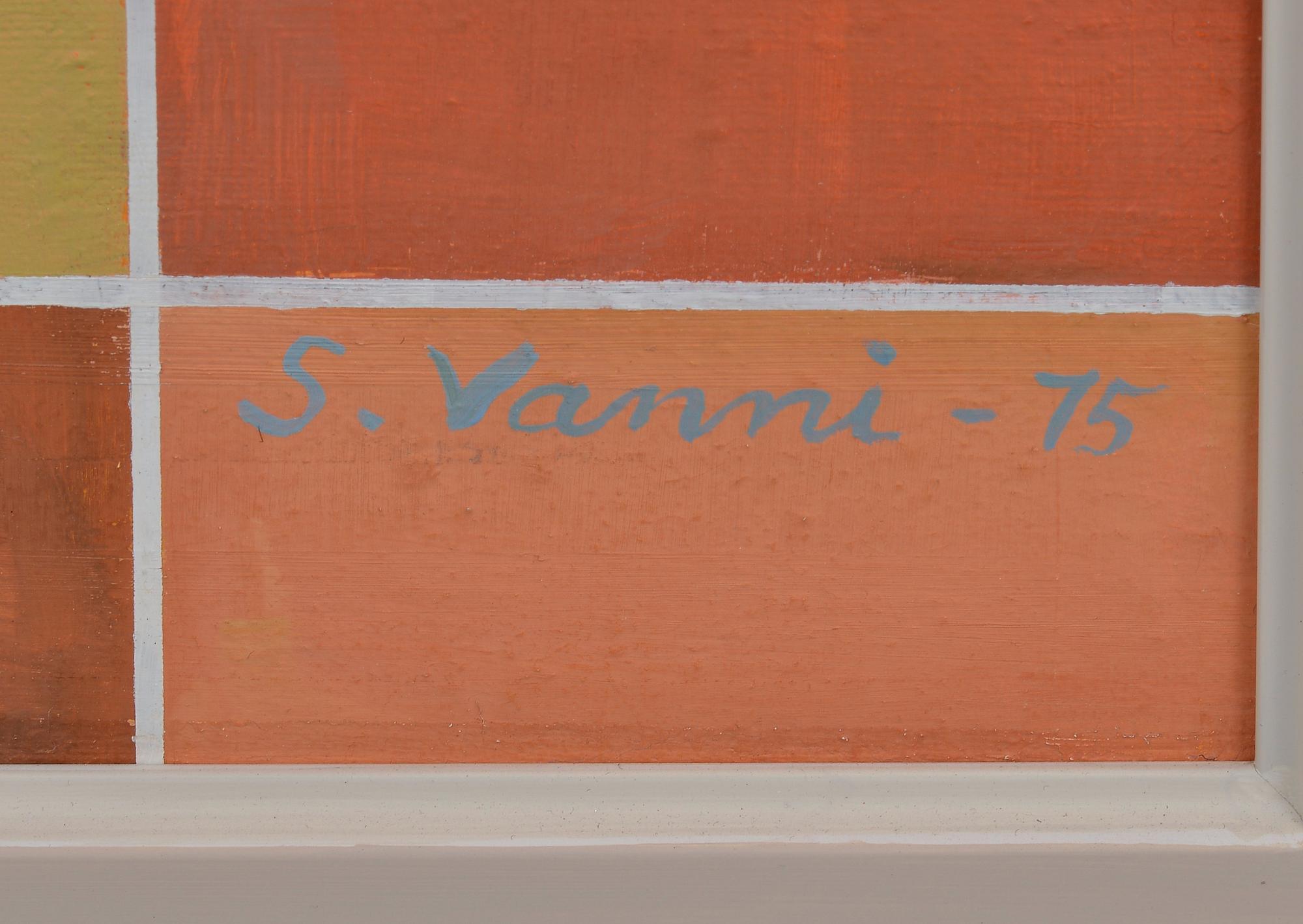 Sam Vanni, "HORISONTELLA PLATTOR I".