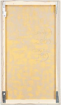 THOMAS HOLUJ, Oil on canvas, signed. dated 2009 verso.