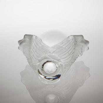 A Lalique glass vase, "Aurora", numbered 060/188 from the 21st century.