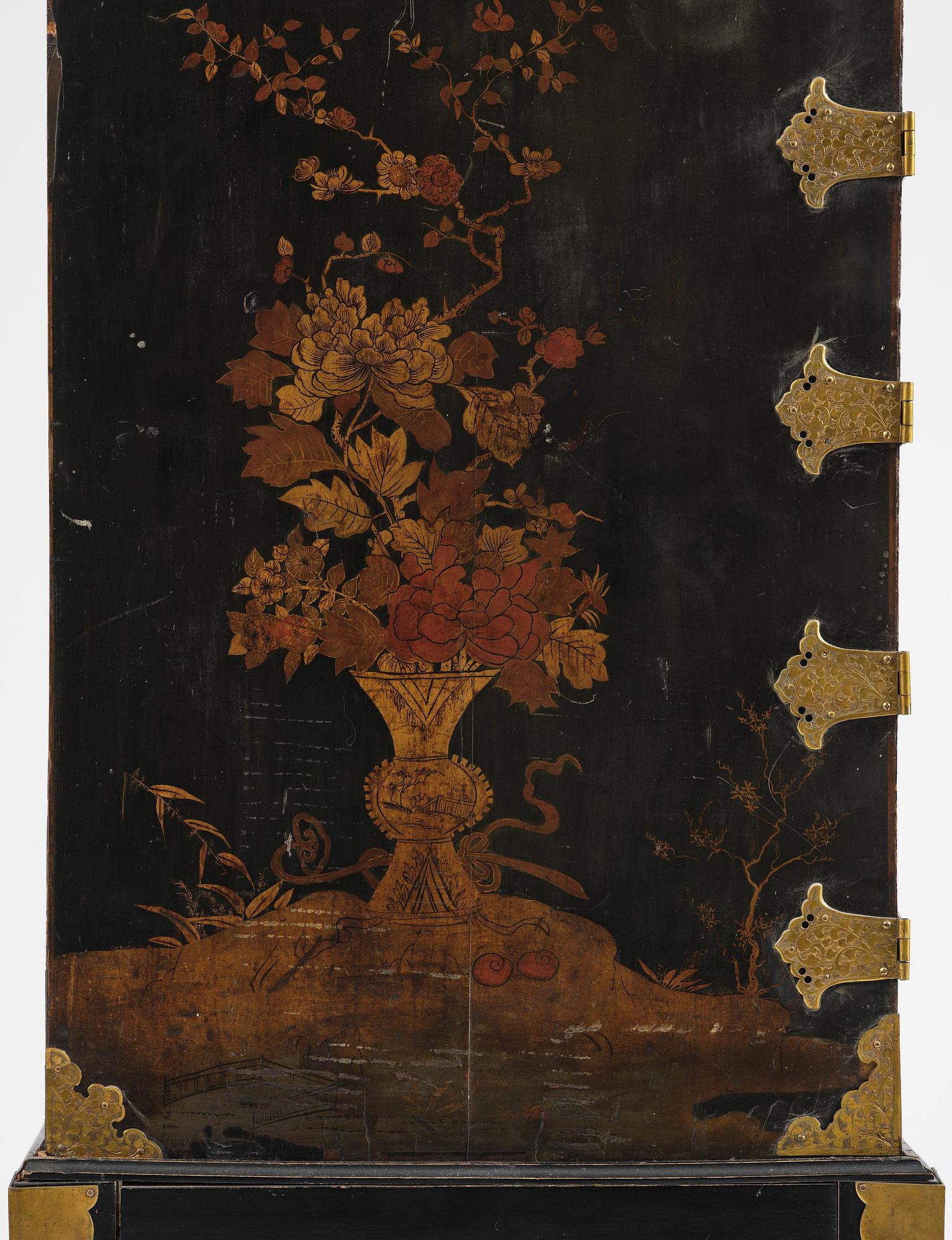 Kabinettskåp, troligen Tyskland, 1700-talets mitt.