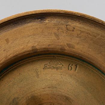 KANDELABER, mässing, Jönköping no 61, jugend, 1900-talets början.