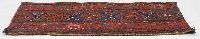 A mafrash, c. 120 x 61 cm.