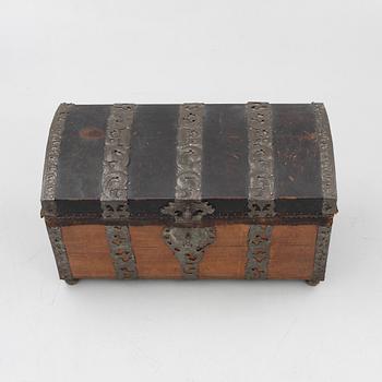 A Swedish baroque chest, circa 1700.