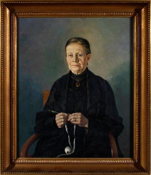 BERNHARD OSCARSSON, olja på duk, sign.