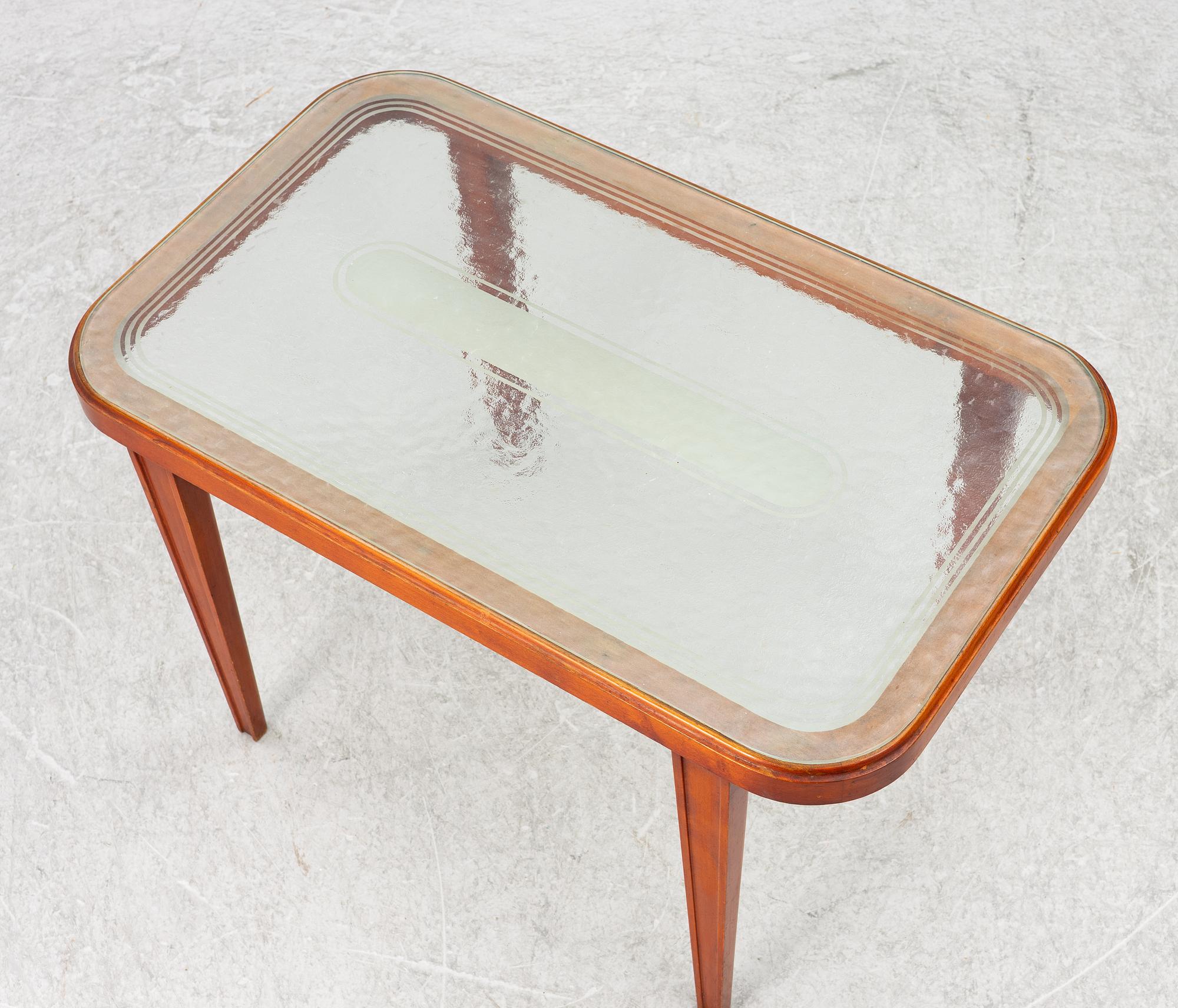 Coffee table, 1940s/50s.